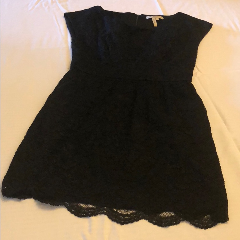Black Lace mini dress